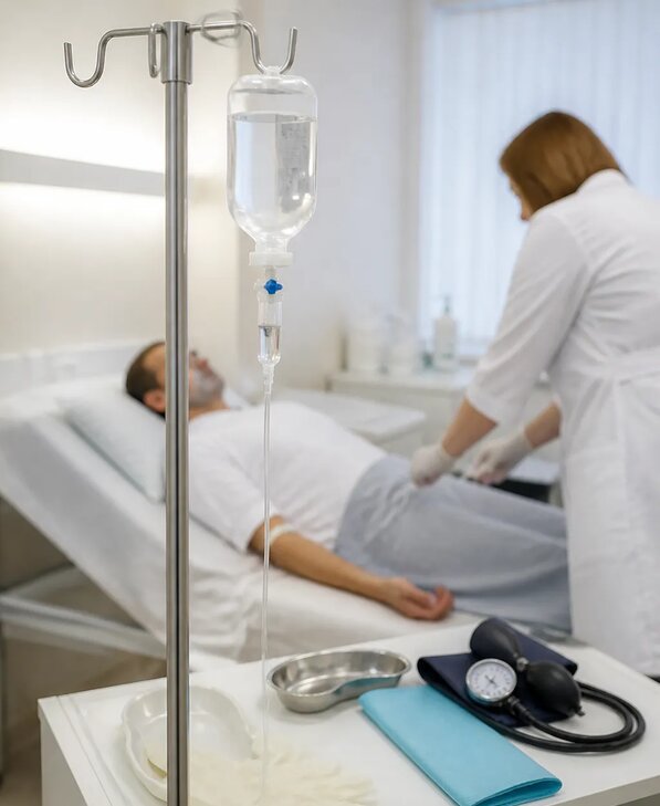 Капельница от запоя в клинике Богородицке от 5343 р. | Медзона